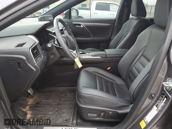 2022 Lexus RX with VIN 2T2YZMDA9NC328156, listed as a Copart auction lot 55418324 with 24,233 mi miles and Salvage Title. Bid and sale history available at carsss.com. Image 7.
