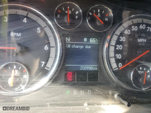 2010 Dodge Ram 1500 SLT with VIN 1D7RV1CT3AS145601, listed as a Copart auction lot 47840055 with 201,998 mi miles and Salvage Title. Bid and sale history available at carsss.com. Image 9.