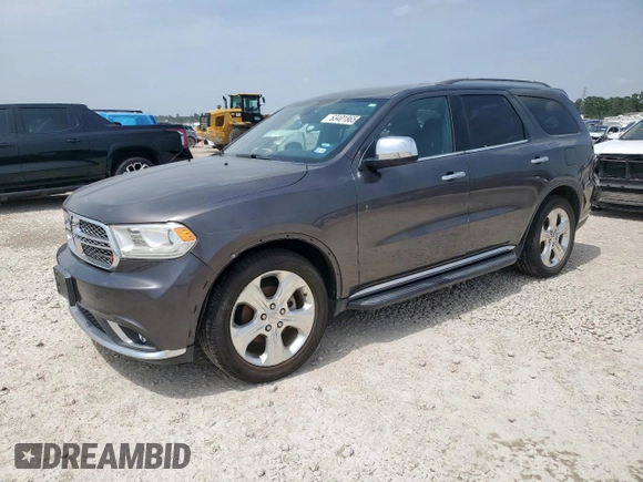 2014 Dodge Durango SXT with VIN 1C4RDHAG7EC594677, listed as a Copart auction lot 63401865 with 178,912 mi miles and Clean title. Bid and sale history available at DreamBid. Image 1.