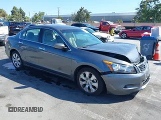 2008 Honda Accord EX-L z VIN 1HGCP36828A016005, wystawiony jako IAAI lot #42534053 z przebiegiem 50 777 mil mil oraz . Historia ofert i sprzedaży dostępna na DreamBid. Obrazek 1.