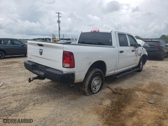 2017 Ram 2500 Tradesman with VIN 3C6TR4CT0HG577996, listed as a Copart auction lot 68576214 with 0 mi miles and Salvage Title. Bid and sale history available at carsss.com. Image 3.