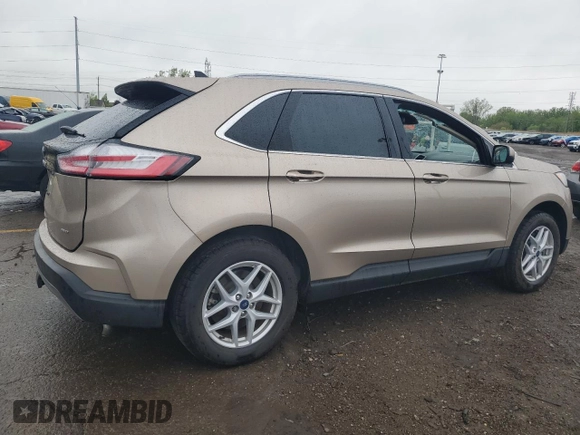 2021 Ford Edge SEL z VIN 2FMPK4J96MBA36322, wystawiony jako Copart lot #56851975 z przebiegiem 10 073 mil mil oraz Czysty tytuł • Clean title. Historia ofert i sprzedaży dostępna na DreamBid. Obrazek 3.