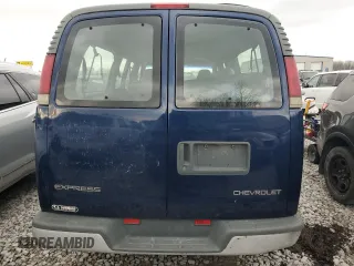2001 Chevrolet Express with VIN 1GAHG39R911135984, listed as a Copart auction lot 84679794 with Not Provided miles and Salvage Title. Bid and sale history available at carsss.com. Image 6.