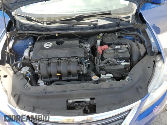 2013 Nissan Sentra FE+ S with VIN 3N1AB7AP1DL627448, listed as a Copart auction lot 52563635 with 154,428 mi miles and Salvage Title. Bid and sale history available at DreamBid. Image 11.