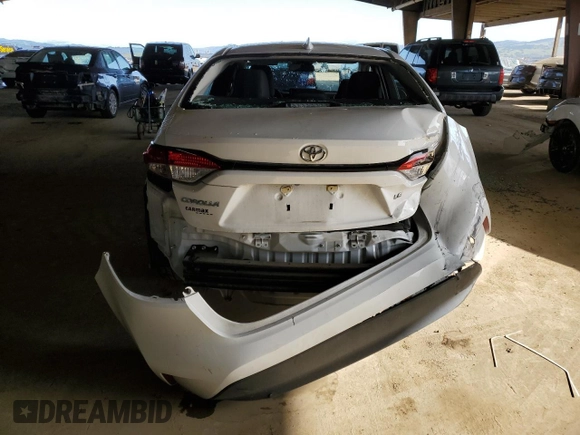 2023 Toyota Corolla LE z VIN 5YFB4MDE9PP044122, wystawiony jako Copart lot #52387125 z przebiegiem 10 596 mil mil oraz Szkoda całkowita • Salvage title. Historia ofert i sprzedaży dostępna na DreamBid. Obrazek 6.