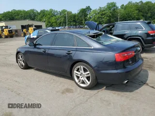 2015 Audi A6 Premium Plus with VIN WAUGFAFC4FN002525, listed as a Copart auction lot 60429015 with 73,835 mi miles and Salvage title. Bid and sale history available at DreamBid. Image 2.