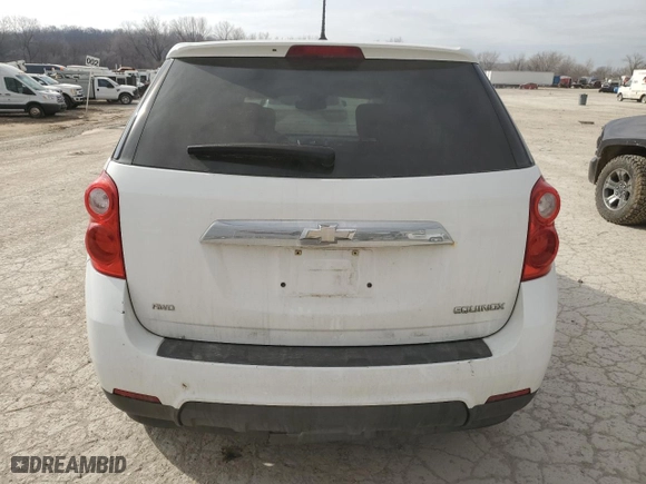2013 Chevrolet Equinox LS with VIN 2GNFLCEK5D6198012, listed as a Copart auction lot 46978095 with 92,492 mi miles and Salvage Title. Bid and sale history available at carsss.com. Image 6.
