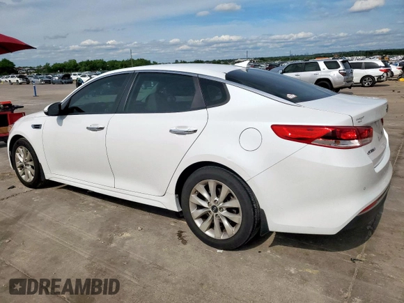 2018 Kia Optima LX with VIN 5XXGT4L33JG255308, listed as a Copart auction lot 56335145 with 101,674 mi miles and Salvage title. Bid and sale history available at DreamBid. Image 2.