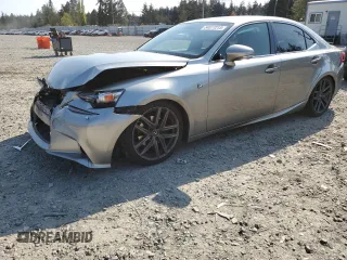 2015 Lexus IS 250 z VIN JTHCF1D21F5019549, wystawiony jako Copart lot #54077215 z przebiegiem 68 672 mil mil oraz Szkody całkowita. Historia ofert i sprzedaży dostępna na DreamBid. Obrazek 1.