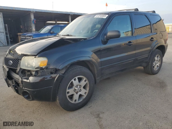 2005 Ford Escape Limited with VIN 1FMYU04155KB08146, listed as a Copart auction lot 41345005 with 269,797 mi miles and Salvage Title. Bid and sale history available at carsss.com. Image 1.