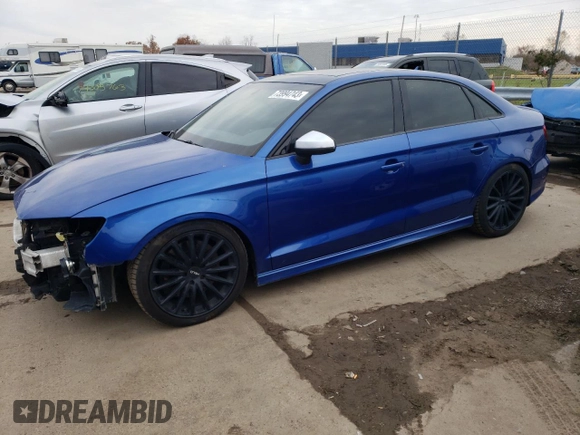 2015 Audi S3 2.0T Premium Plus with VIN WAUBFGFF0F1072442, listed as a Copart auction lot 73994743 with 94,531 mi miles. Bid and sale history available at carsss.com. Image 1.