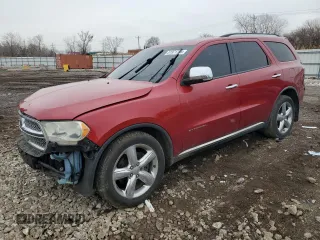 2011 Dodge Durango Citadel with VIN 1D4SD5GT2BC592533, listed as a Copart auction lot 51971705 with 103,092 mi miles and Salvage title. Bid and sale history available at DreamBid. Image 1.