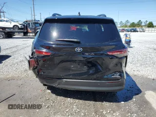 2022 Toyota Sienna XLE with VIN 5TDJRKEC4NS124379, listed as a Copart auction lot 49400375 with 222,972 mi miles and Non Repairable. Bid and sale history available at carsss.com. Image 6.