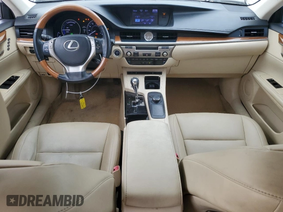 2013 Lexus ES 300h with VIN JTHBW1GG5D2024366, listed as a Copart auction lot 49562055 with 227,557 mi miles and Salvage Title. Bid and sale history available at DreamBid. Image 8.