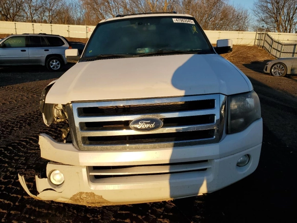 2011 Ford Expedition Max Limited with VIN 1FMJK2A57BEF51452, listed as a Copart auction lot 47983545 with Not provided miles and Clean title. Bid and sale history available at DreamBid. Image 5.