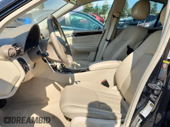 2007 Mercedes-Benz C 280 Luxury with VIN WDBRF92H07F935098, listed as a Copart auction lot 64746865 with 130,065 mi miles and Salvage title. Bid and sale history available at DreamBid. Image 7.