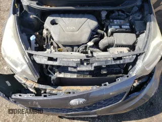 2013 Kia Rio LX with VIN KNADM4A30D6235780, listed as a Copart auction lot 49041725 with 190,529 mi miles and Clean Title. Bid and sale history available at carsss.com. Image 11.