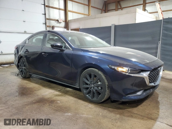 2024 Mazda 3 S Select Sport with VIN 3MZBPABM5RM427076, listed as a Copart auction lot 56504755 with 27,483 mi miles and Clean Title. Bid and sale history available at DreamBid. Image 4.