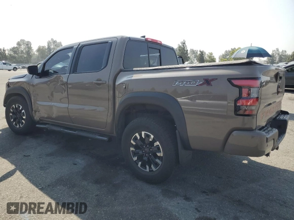 2022 Nissan Frontier Pro-X z VIN 1N6ED1EJ7NN616562, wystawiony jako Copart lot #62711855 z przebiegiem 19 579 mil mil oraz Szkoda całkowita • Salvage title. Historia ofert i sprzedaży dostępna na DreamBid. Obrazek 2.