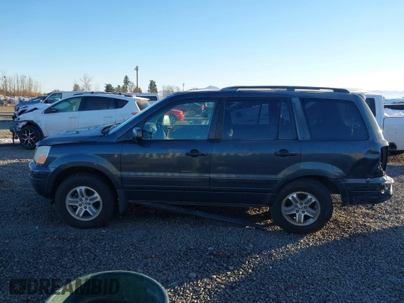 2003 Honda Pilot EX with VIN 2HKYF18433H614451, listed as a IAAI auction lot 41561972 with 199,394 mi miles. Bid and sale history available at carsss.com. Image 15.