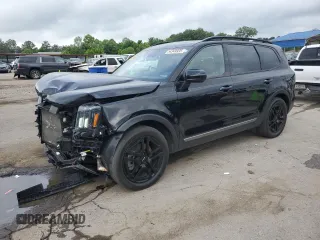 2023 Kia Telluride EX X-Line z VIN 5XYP3DGC2PG329428, wystawiony jako Copart lot #54349935 z przebiegiem 36 323 mil mil oraz Szkoda całkowita • Salvage title. Historia ofert i sprzedaży dostępna na DreamBid. Obrazek 1.