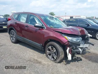 2017 Honda CR-V LX with VIN 2HKRW6H39HH206214, listed as a IAAI auction lot 40015604 with 48,982 mi miles. Bid and sale history available at carsss.com. Image 1.