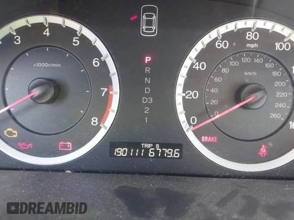 2009 Honda Accord LX-P with VIN 1HGCP26499A047177, listed as a IAAI auction lot 41885819 with 190,111 mi miles and . Bid and sale history available at DreamBid. Image 7.