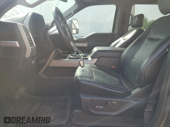 2017 Ford F-350 Platinum with VIN 1FT8W3BT6HED92314, listed as a Copart auction lot 55695235 with 113,463 mi miles and Salvage title. Bid and sale history available at DreamBid. Image 7.