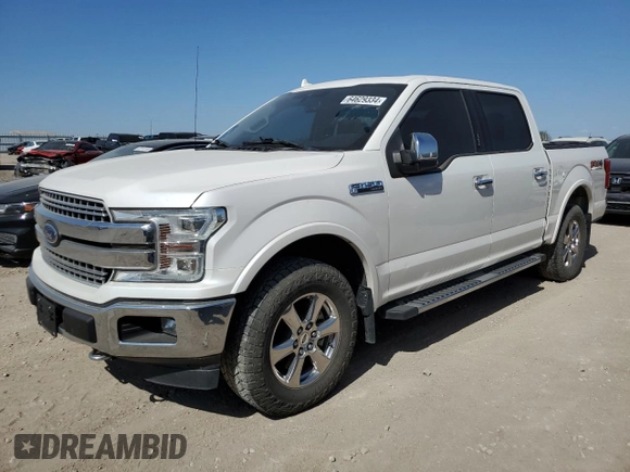 2018 Ford F-150 XL with VIN 1FTEW1EP8JKE23138, listed as a Copart auction lot 64629334 with 87,589 mi miles and Salvage Title. Bid and sale history available at carsss.com. Image 1.