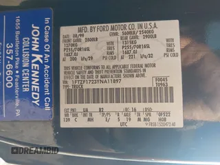 2000 Ford F-150 XL z VIN 1FTZF1723YNA11897, wystawiony jako IAAI lot #42806638 z przebiegiem Nie podano mil oraz . Historia ofert i sprzedaży dostępna na DreamBid. Obrazek 9.