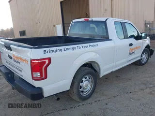 2017 Ford F-150 XL with VIN 1FTEX1C88HFB98232, listed as a IAAI auction lot 41732537 with 209,484 mi miles. Bid and sale history available at carsss.com. Image 4.
