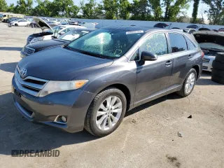 2013 Toyota Venza LE with VIN 4T3BA3BB5DU043675, listed as a Copart auction lot 60920724 with 156,824 mi miles and Salvage title. Bid and sale history available at DreamBid. Image 1.