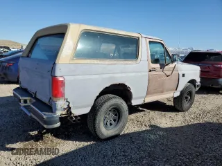 1989 Ford Bronco Custom with VIN 1FMEU15H9KLA99672, listed as a Copart auction lot 46948515 with 259,163 mi miles and Clean Title. Bid and sale history available at carsss.com. Image 3.
