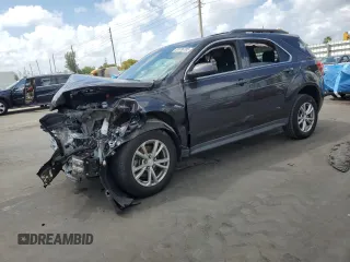 2016 Chevrolet Equinox LT with VIN 2GNALCEK3G6135179, listed as a Copart auction lot 51582785 with 48,526 mi miles and Salvage Title. Bid and sale history available at carsss.com. Image 1.