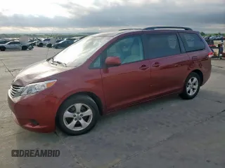 2014 Toyota Sienna LE AAS with VIN 5TDKK3DC5ES420964, listed as a Copart auction lot 52987315 with 99,807 mi miles and Salvage Title. Bid and sale history available at carsss.com. Image 1.