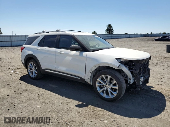 2022 Ford Explorer Platinum z VIN 1FM5K8HC9NGB89724, wystawiony jako Copart lot #60282325 z przebiegiem 38 958 mil mil oraz Szkoda całkowita • Salvage title. Historia ofert i sprzedaży dostępna na DreamBid. Obrazek 4.