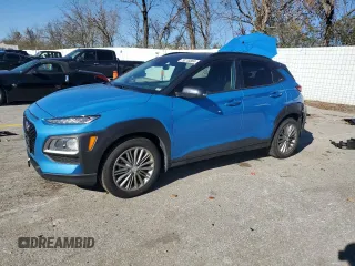 2020 Hyundai Kona SEL with VIN KM8K22AA9LU409810, listed as a Copart auction lot 79215804 with 52,109 mi miles and Salvage Title. Bid and sale history available at carsss.com. Image 1.