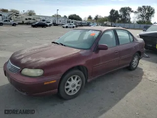 1998 Chevrolet Malibu LS with VIN 1G1NE52M0W6253001, listed as a Copart auction lot 80629834 with 0 mi miles and Clean Title. Bid and sale history available at carsss.com. Image 1.