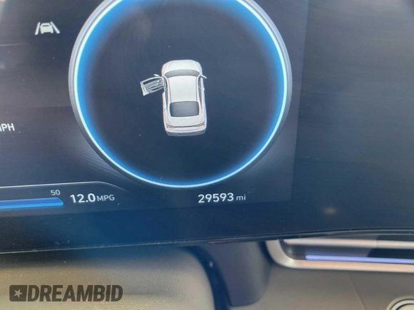 2024 Hyundai Elantra SEL with VIN KMHLM4DG9RU648650, listed as a IAAI auction lot 42853007 with 29,591 mi miles and . Bid and sale history available at DreamBid. Image 12.