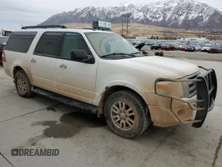 2011 Ford Expedition EL XLT with VIN 1FMJK1J54BEF49197, listed as a Copart auction lot 43397245 with 184,974 mi miles and Clean Title. Bid and sale history available at carsss.com. Image 4.