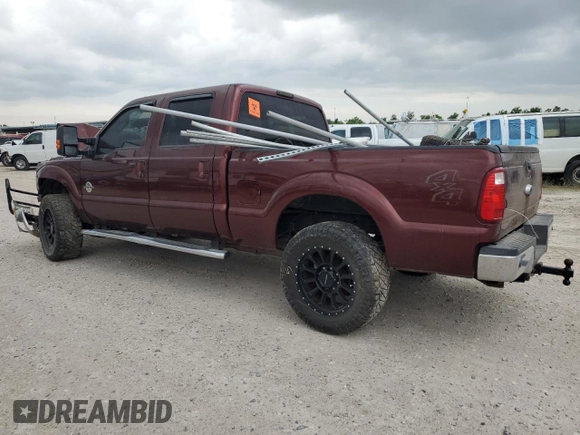 2016 Ford F-250 Lariat z VIN 1FT7W2BT4GEC22487, wystawiony jako Copart lot #55628905 z przebiegiem Nie podano mil oraz Szkoda całkowita • Salvage title. Historia ofert i sprzedaży dostępna na DreamBid. Obrazek 2.