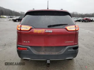 2016 Jeep Cherokee Limited with VIN 1C4PJMDS4GW175874, listed as a Copart auction lot 46816385 with 119,699 mi miles and Salvage Title. Bid and sale history available at DreamBid. Image 6.