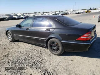 2000 Mercedes-Benz S-Class with VIN WDBNG70J9YA057014, listed as a Copart auction lot 76177854 with 0 mi miles and Clean Title. Bid and sale history available at carsss.com. Image 2.