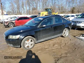 2007 Volvo S40 2.5L Turbo with VIN YV1MH682172289997, listed as a Copart auction lot 86197894 with 146,216 mi miles and Salvage Title. Bid and sale history available at carsss.com. Image 1.