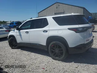 2020 Chevrolet Traverse Premier with VIN 1GNERKKW9LJ115307, listed as a Copart auction lot 55606225 with 70,847 mi miles and Salvage title. Bid and sale history available at DreamBid. Image 2.