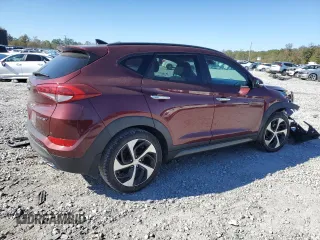 2016 Hyundai Tucson Eco with VIN KM8J33A21GU068089, listed as a Copart auction lot 81078664 with 105,959 mi miles and Salvage Title. Bid and sale history available at carsss.com. Image 3.