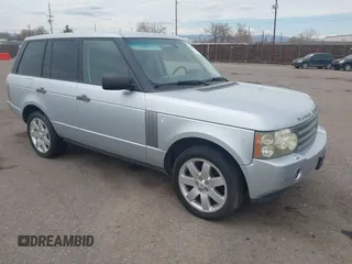 2006 Land Rover Range Rover HSE with VIN SALME15476A226200, listed as a IAAI auction lot 41878432 with 187,875 mi miles. Bid and sale history available at carsss.com. Image 1.