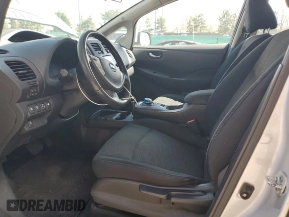 2014 Nissan LEAF SL with VIN 1N4AZ0CP2EC335954, listed as a Copart auction lot 53363845 with 73,436 mi miles and Salvage Title. Bid and sale history available at DreamBid. Image 7.