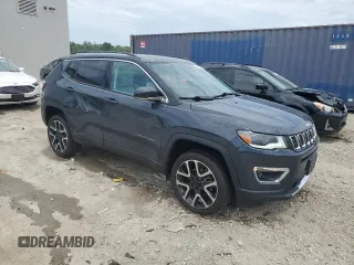 2018 Jeep Compass Limited with VIN 3C4NJDCB4JT369259, listed as a Copart auction lot 59926785 with 65,384 mi miles and Clean title. Bid and sale history available at DreamBid. Image 4.
