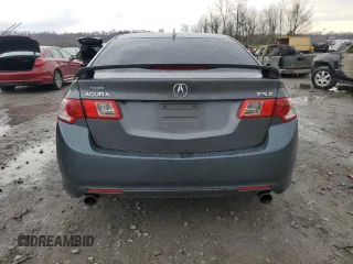 2010 Acura TSX with VIN JH4CU2F68AC006801, listed as a Copart auction lot 50909625 with 180,805 mi miles and Salvage Title. Bid and sale history available at carsss.com. Image 6.
